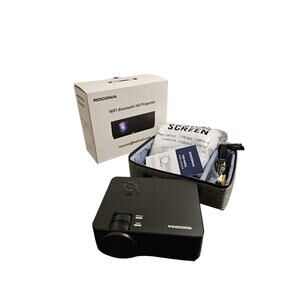 Wifi Bluetooth HD Projector Roconia List 399.98 NEW